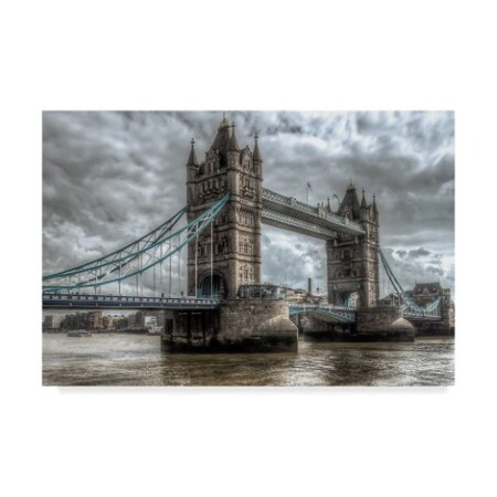 Giuseppe Torre 'Tower Bridge London' Canvas Art,16x24